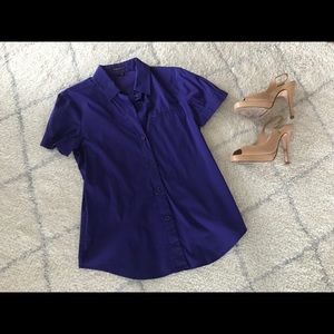 Theory Purple Blouse